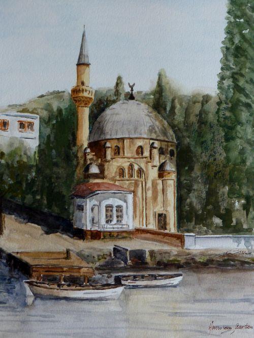 Bebek Mosque WetCanvas Online Living for Artists