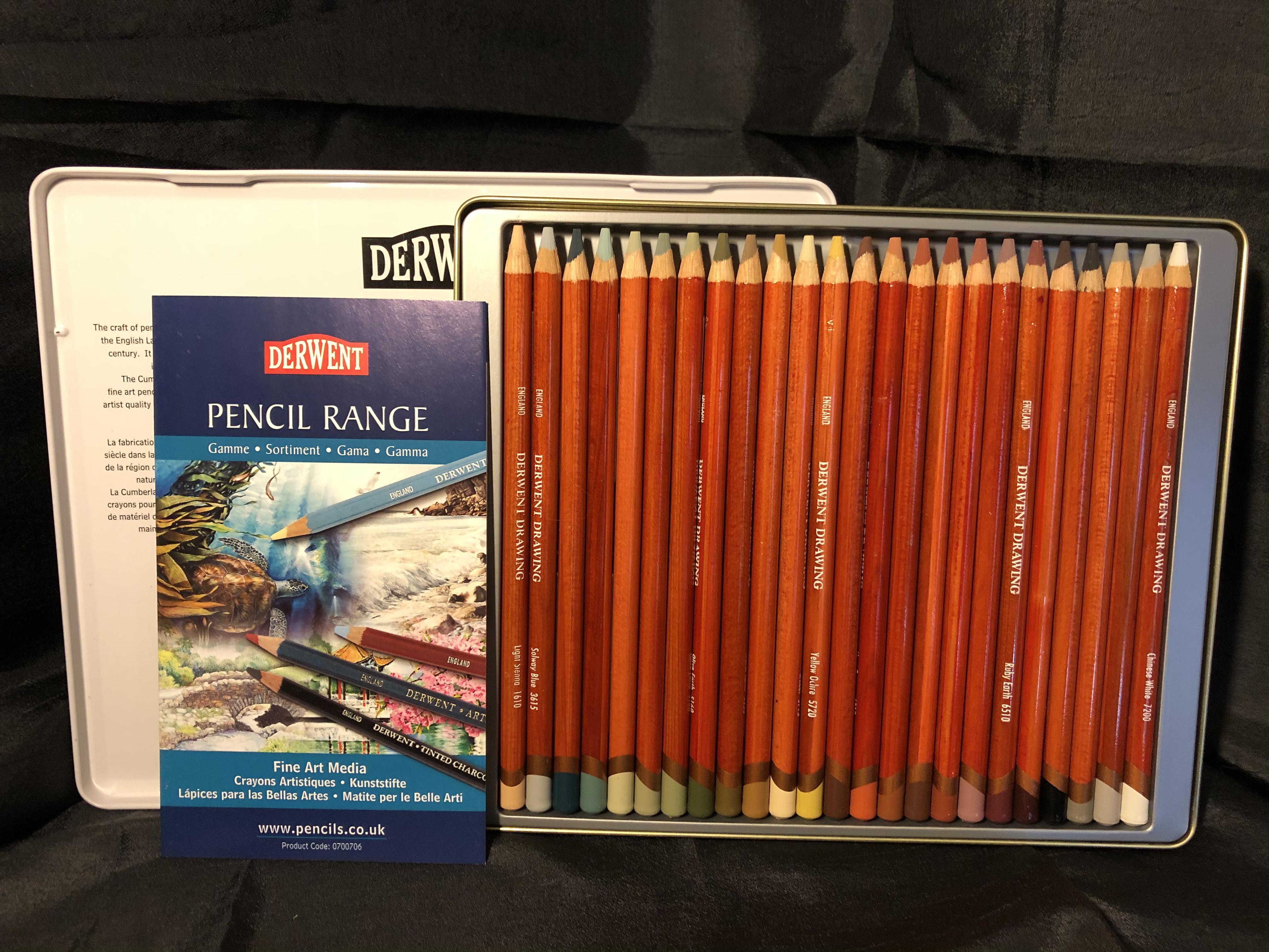 Derwent : Drawing Pencil : Set Of 24