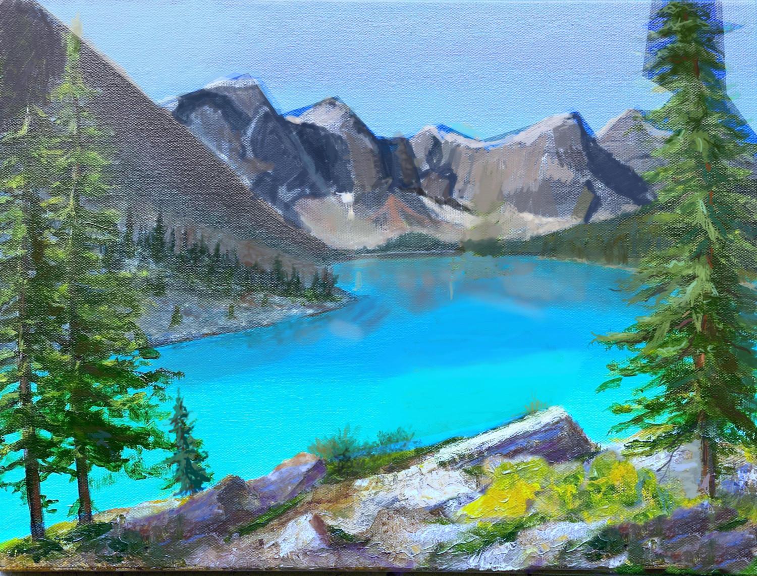 Moraine Lake Alberta Canada - WetCanvas: Online Living for Artists