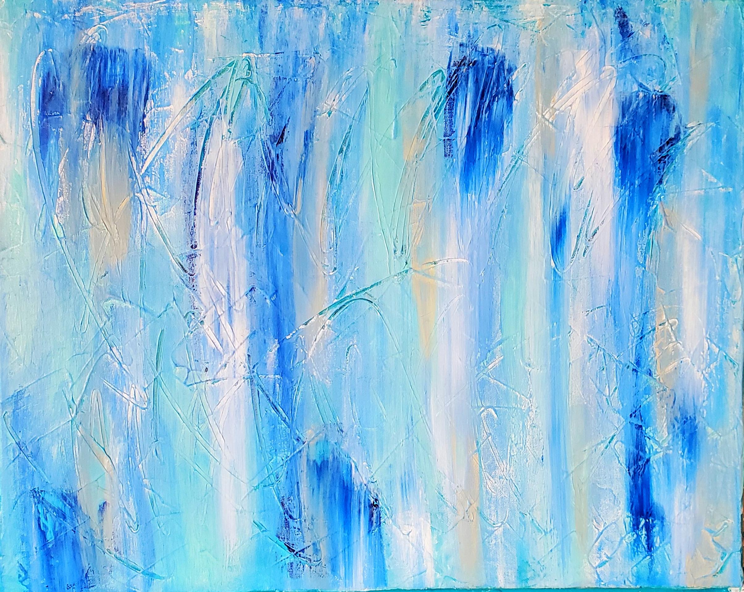 Blue Cascade - WetCanvas: Online Living for Artists