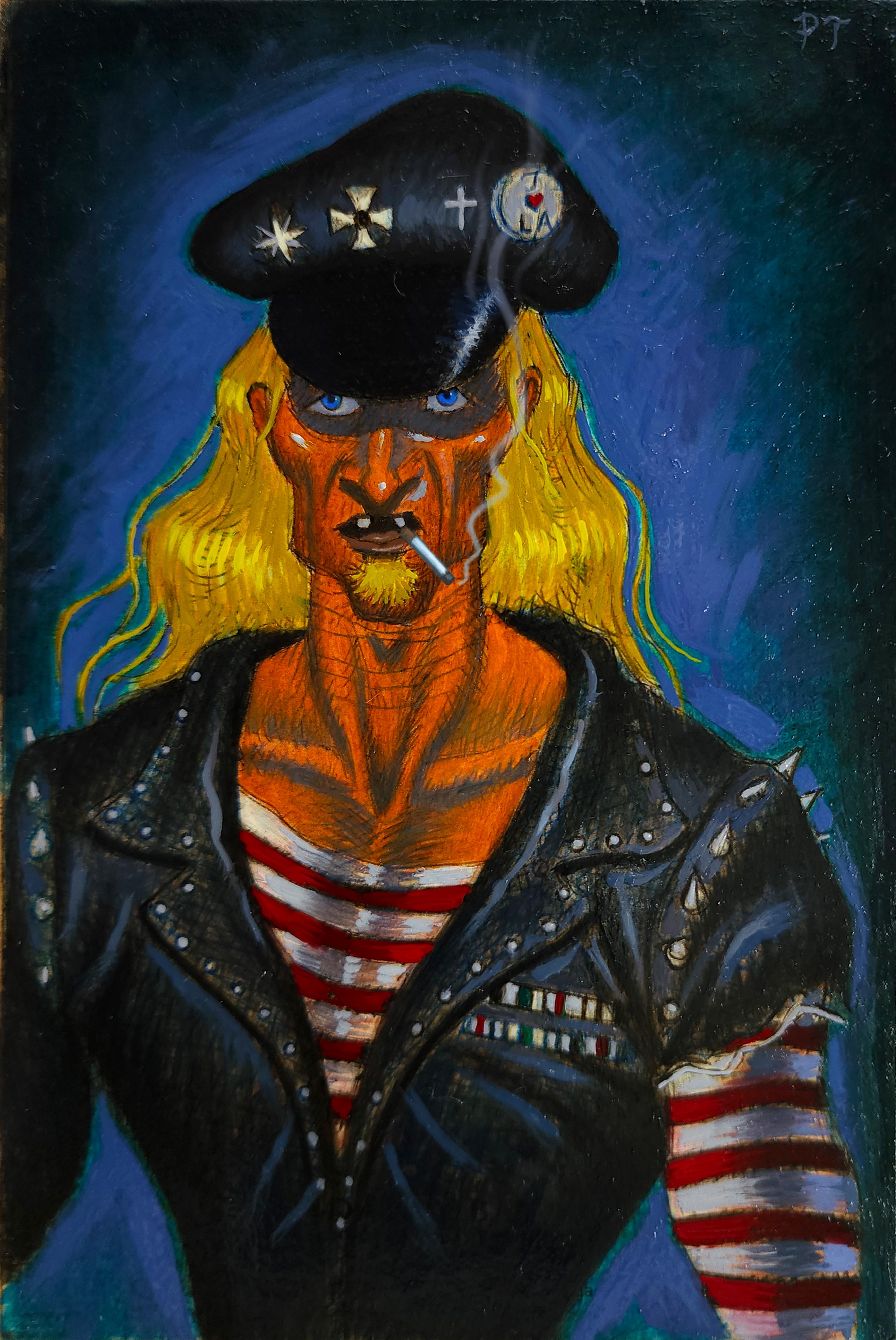 Gypsy joker member II, Oil on wood - WetCanvas: Online Living for Artists